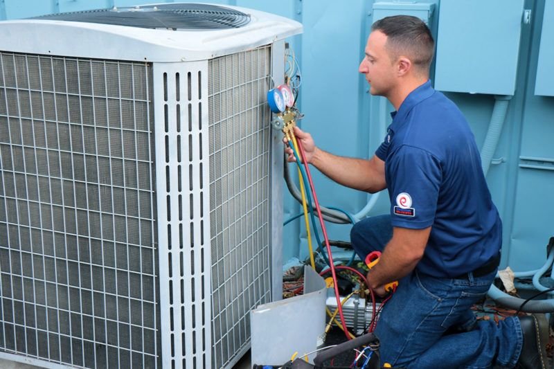 residential AC repair service restoring home cooling in Florida heat